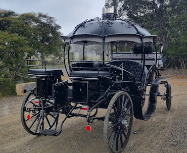 Black Cinderella Pumpkin Carriage